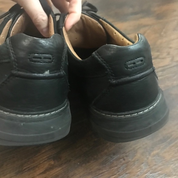 Unstructured by Clark’s Men’s Black Casual Oxford - Picture 6 of 9